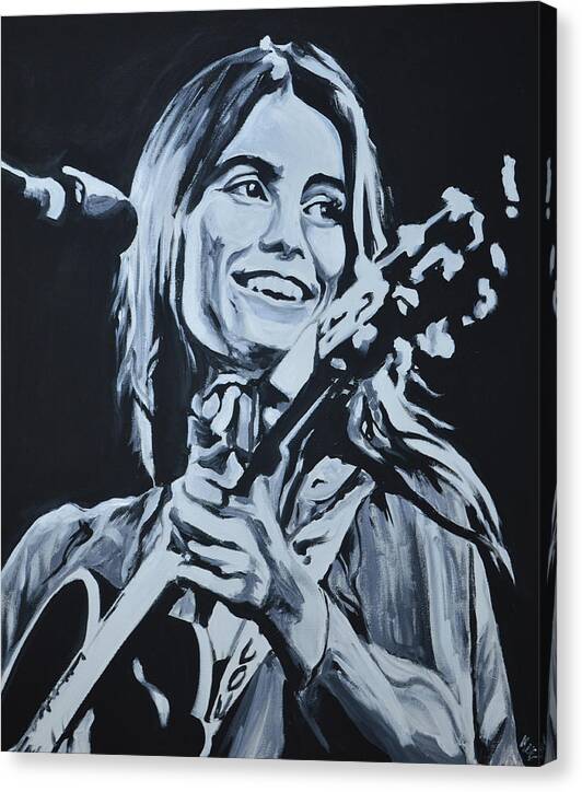 Emmylou Harris - Canvas Print - Melissa O'Brien Art