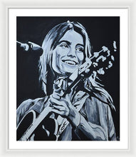 Load image into Gallery viewer, Emmylou Harris - Framed Print - Melissa O&#39;Brien Art
