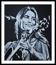 Load image into Gallery viewer, Emmylou Harris - Framed Print - Melissa O&#39;Brien Art
