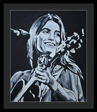 Load image into Gallery viewer, Emmylou Harris - Framed Print - Melissa O&#39;Brien Art
