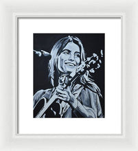 Load image into Gallery viewer, Emmylou Harris - Framed Print - Melissa O&#39;Brien Art
