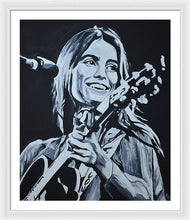Load image into Gallery viewer, Emmylou Harris - Framed Print - Melissa O&#39;Brien Art
