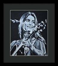 Load image into Gallery viewer, Emmylou Harris - Framed Print - Melissa O&#39;Brien Art
