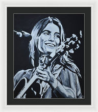 Load image into Gallery viewer, Emmylou Harris - Framed Print - Melissa O&#39;Brien Art
