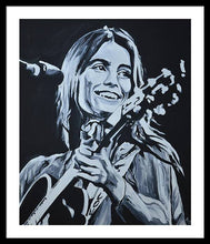 Load image into Gallery viewer, Emmylou Harris - Framed Print - Melissa O&#39;Brien Art
