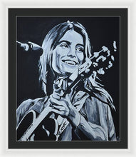 Load image into Gallery viewer, Emmylou Harris - Framed Print - Melissa O&#39;Brien Art
