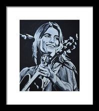 Load image into Gallery viewer, Emmylou Harris - Framed Print - Melissa O&#39;Brien Art
