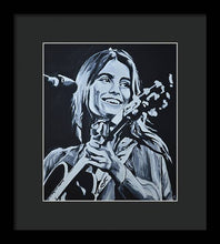 Load image into Gallery viewer, Emmylou Harris - Framed Print - Melissa O&#39;Brien Art
