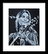 Load image into Gallery viewer, Emmylou Harris - Framed Print - Melissa O&#39;Brien Art
