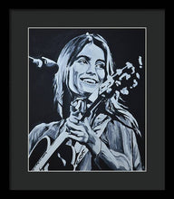 Load image into Gallery viewer, Emmylou Harris - Framed Print - Melissa O&#39;Brien Art
