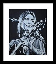 Load image into Gallery viewer, Emmylou Harris - Framed Print - Melissa O&#39;Brien Art
