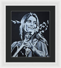 Load image into Gallery viewer, Emmylou Harris - Framed Print - Melissa O&#39;Brien Art
