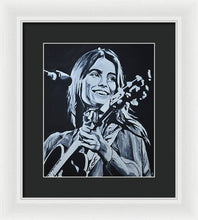 Load image into Gallery viewer, Emmylou Harris - Framed Print - Melissa O&#39;Brien Art
