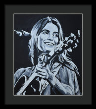 Load image into Gallery viewer, Emmylou Harris - Framed Print - Melissa O&#39;Brien Art
