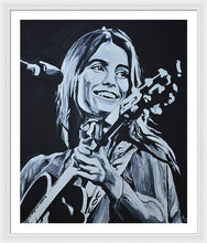 Load image into Gallery viewer, Emmylou Harris - Framed Print - Melissa O&#39;Brien Art
