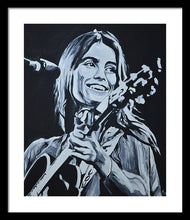 Load image into Gallery viewer, Emmylou Harris - Framed Print - Melissa O&#39;Brien Art
