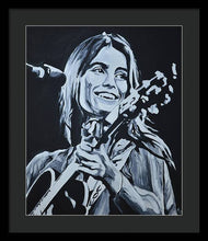 Load image into Gallery viewer, Emmylou Harris - Framed Print - Melissa O&#39;Brien Art
