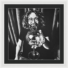 Load image into Gallery viewer, Jerry Garcia - Framed Print - Melissa O&#39;Brien Art
