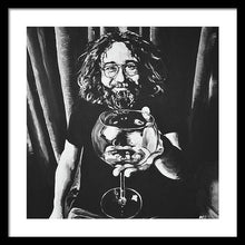 Load image into Gallery viewer, Jerry Garcia - Framed Print - Melissa O&#39;Brien Art
