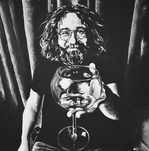Jerry Garcia - Art Print - Melissa O'Brien Art