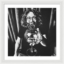 Load image into Gallery viewer, Jerry Garcia - Framed Print - Melissa O&#39;Brien Art
