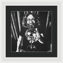 Load image into Gallery viewer, Jerry Garcia - Framed Print - Melissa O&#39;Brien Art
