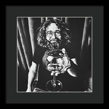 Load image into Gallery viewer, Jerry Garcia - Framed Print - Melissa O&#39;Brien Art
