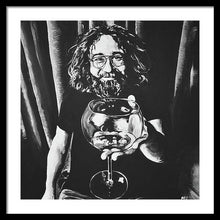 Load image into Gallery viewer, Jerry Garcia - Framed Print - Melissa O&#39;Brien Art
