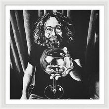 Load image into Gallery viewer, Jerry Garcia - Framed Print - Melissa O&#39;Brien Art
