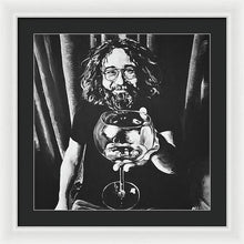 Load image into Gallery viewer, Jerry Garcia - Framed Print - Melissa O&#39;Brien Art
