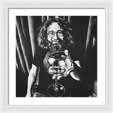 Load image into Gallery viewer, Jerry Garcia - Framed Print - Melissa O&#39;Brien Art
