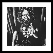 Load image into Gallery viewer, Jerry Garcia - Framed Print - Melissa O&#39;Brien Art

