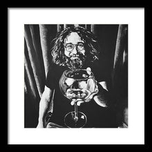 Load image into Gallery viewer, Jerry Garcia - Framed Print - Melissa O&#39;Brien Art
