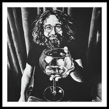 Load image into Gallery viewer, Jerry Garcia - Framed Print - Melissa O&#39;Brien Art
