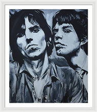 Load image into Gallery viewer, Mick and Keith - Framed Print - Melissa O&#39;Brien Art

