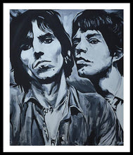 Load image into Gallery viewer, Mick and Keith - Framed Print - Melissa O&#39;Brien Art
