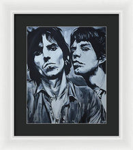 Load image into Gallery viewer, Mick and Keith - Framed Print - Melissa O&#39;Brien Art
