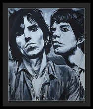 Load image into Gallery viewer, Mick and Keith - Framed Print - Melissa O&#39;Brien Art
