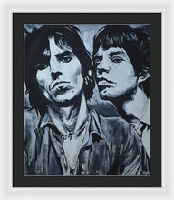 Load image into Gallery viewer, Mick and Keith - Framed Print - Melissa O&#39;Brien Art
