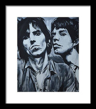 Load image into Gallery viewer, Mick and Keith - Framed Print - Melissa O&#39;Brien Art
