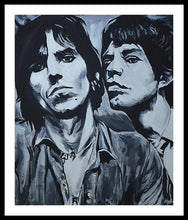 Load image into Gallery viewer, Mick and Keith - Framed Print - Melissa O&#39;Brien Art
