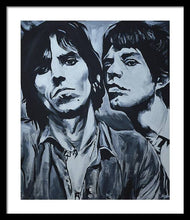 Load image into Gallery viewer, Mick and Keith - Framed Print - Melissa O&#39;Brien Art
