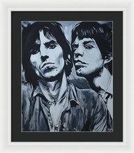 Load image into Gallery viewer, Mick and Keith - Framed Print - Melissa O&#39;Brien Art
