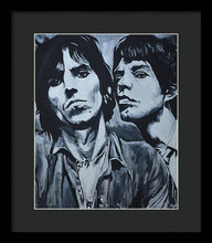 Load image into Gallery viewer, Mick and Keith - Framed Print - Melissa O&#39;Brien Art
