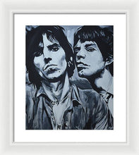 Load image into Gallery viewer, Mick and Keith - Framed Print - Melissa O&#39;Brien Art
