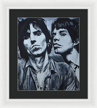 Load image into Gallery viewer, Mick and Keith - Framed Print - Melissa O&#39;Brien Art
