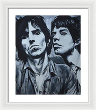 Load image into Gallery viewer, Mick and Keith - Framed Print - Melissa O&#39;Brien Art
