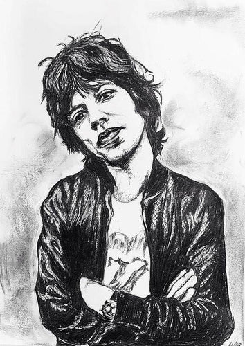 Mick Jagger - Art Print - Melissa O'Brien Art