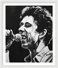 Load image into Gallery viewer, Shane McGowan - Framed Print - Melissa O&#39;Brien Art
