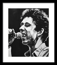 Load image into Gallery viewer, Shane McGowan - Framed Print - Melissa O&#39;Brien Art
